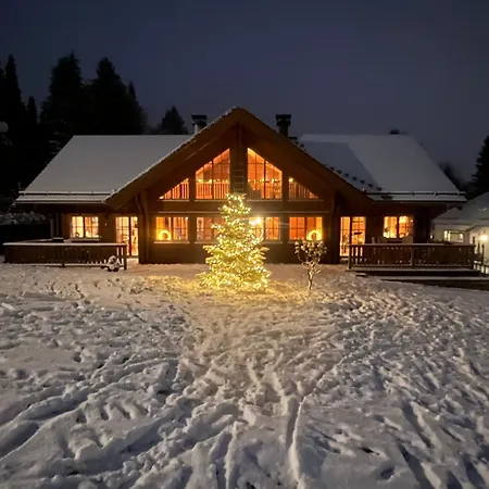 Luxus Blockhaus - Panoramablick, Direkt Am Skilift بيت للعطل *