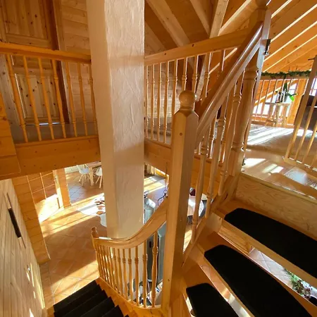 Luxus Blockhaus - Panoramablick, Direkt Am Skilift بيت للعطل