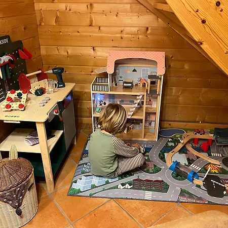 Hébergement de vacances Luxus Blockhaus - Panoramablick, Direkt Am Skilift Willingen (Upland)