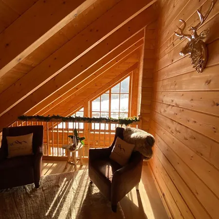 Vakantiehuis Luxus Blockhaus - Panoramablick, Direkt Am Skilift Willingen (Upland)