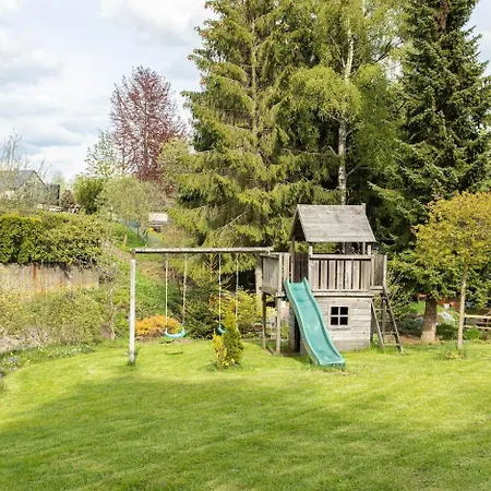 Vakantiehuis Luxus Blockhaus - Panoramablick, Direkt Am Skilift