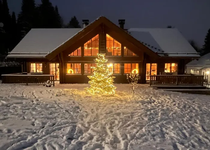 Luxus Blockhaus - Panoramablick, Direkt Am Skilift Hébergement de vacances *