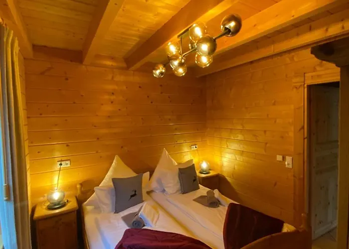 Hébergement de vacances Luxus Blockhaus - Panoramablick, Direkt Am Skilift