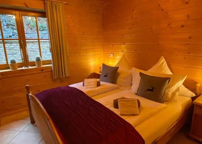 Hébergement de vacances Luxus Blockhaus - Panoramablick, Direkt Am Skilift *