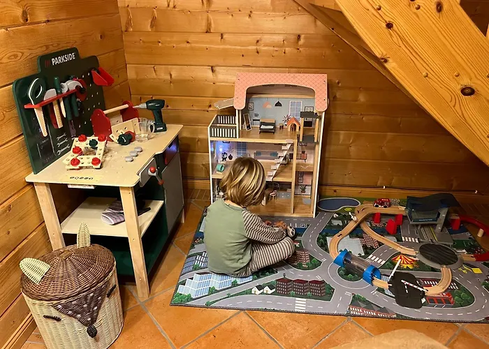 Hébergement de vacances Luxus Blockhaus - Panoramablick, Direkt Am Skilift Willingen (Upland)