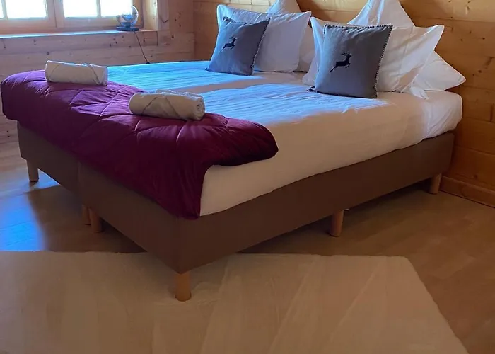 Luxus Blockhaus - Panoramablick, Direkt Am Skilift *