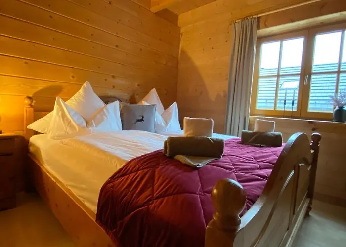 Luxus Blockhaus - Panoramablick, Direkt Am Skilift Hébergement de vacances